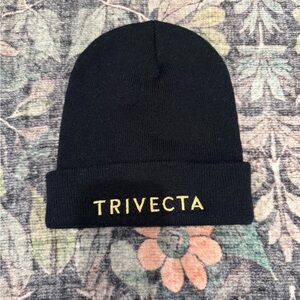 Trivecta Black Beanie